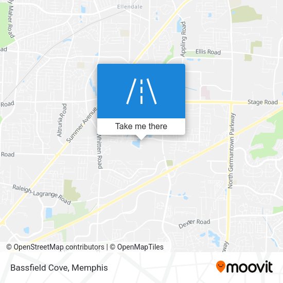 Bassfield Cove map