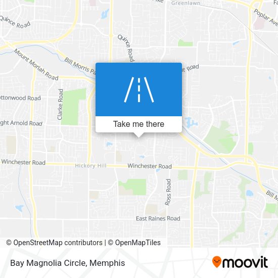 Mapa de Bay Magnolia Circle