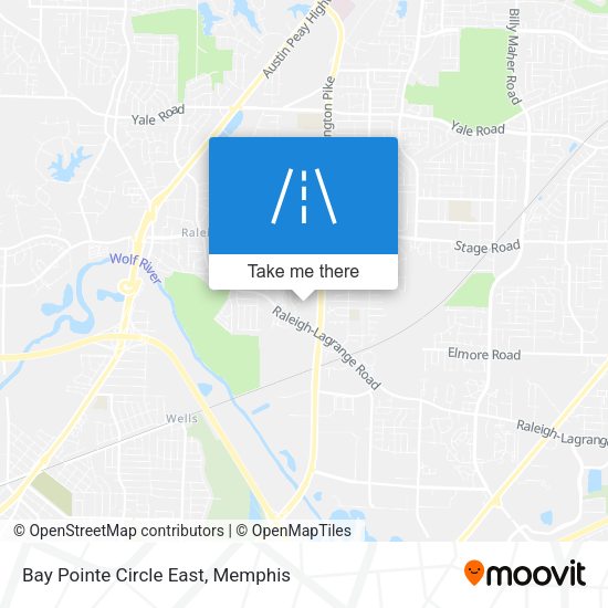 Mapa de Bay Pointe Circle East