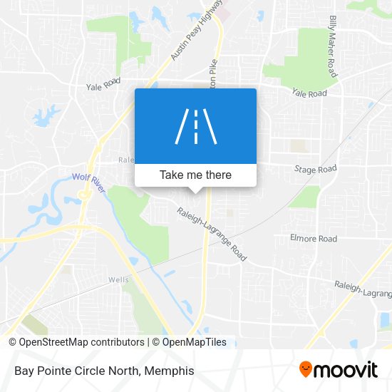 Bay Pointe Circle North map