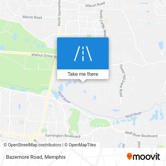 Mapa de Bazemore Road