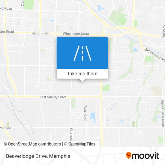 Mapa de Beaverlodge Drive