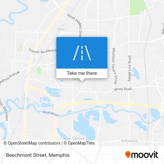 Mapa de Beechmont Street
