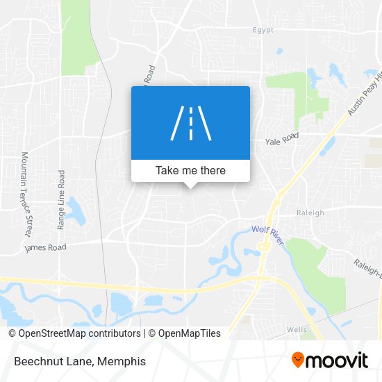 Beechnut Lane map