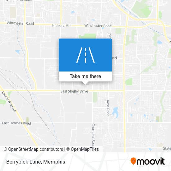 Mapa de Berrypick Lane