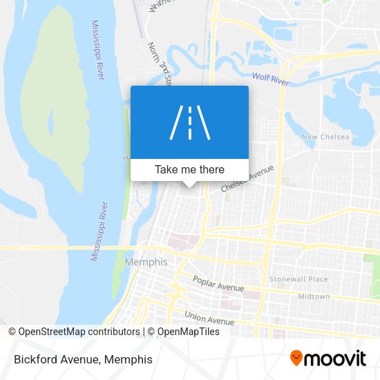 Mapa de Bickford Avenue