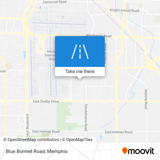 Mapa de Blue Bonnet Road