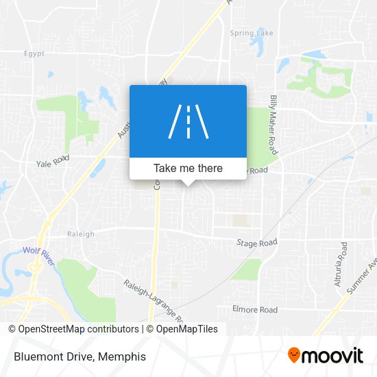 Mapa de Bluemont Drive