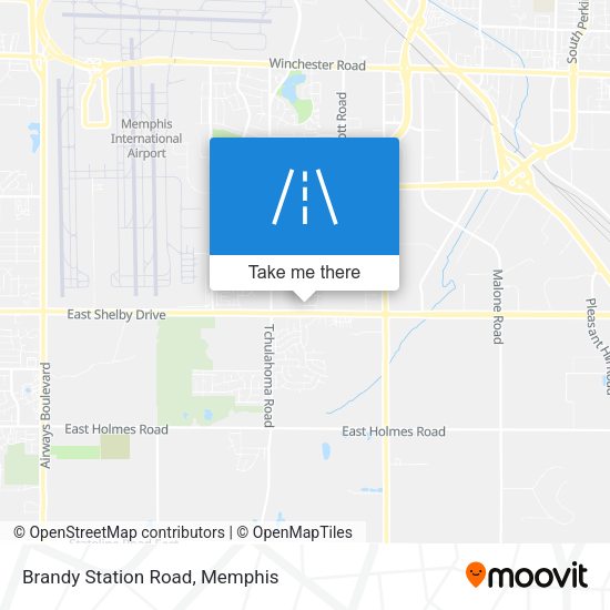 Mapa de Brandy Station Road