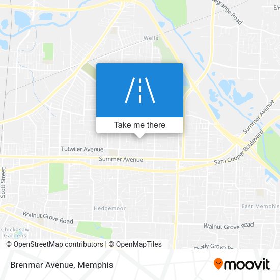 Mapa de Brenmar Avenue