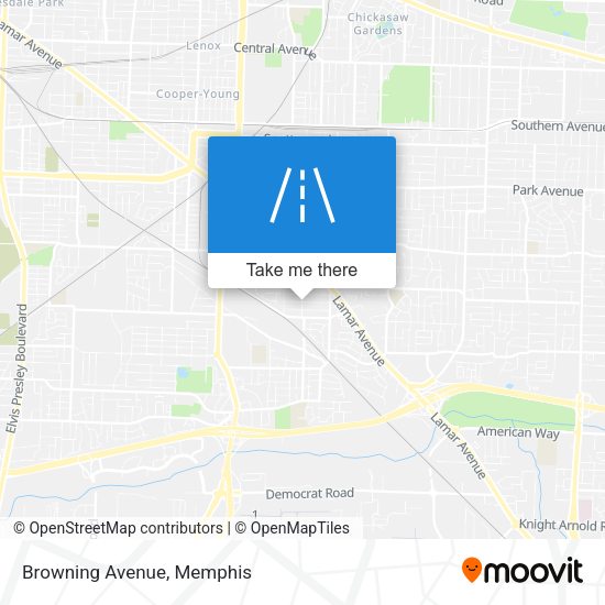 Mapa de Browning Avenue