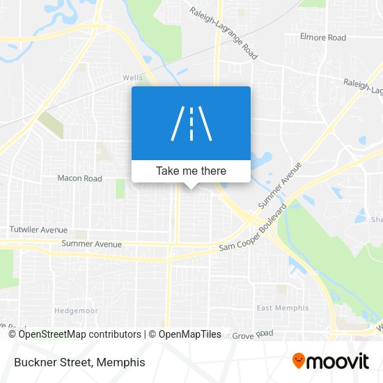 Mapa de Buckner Street