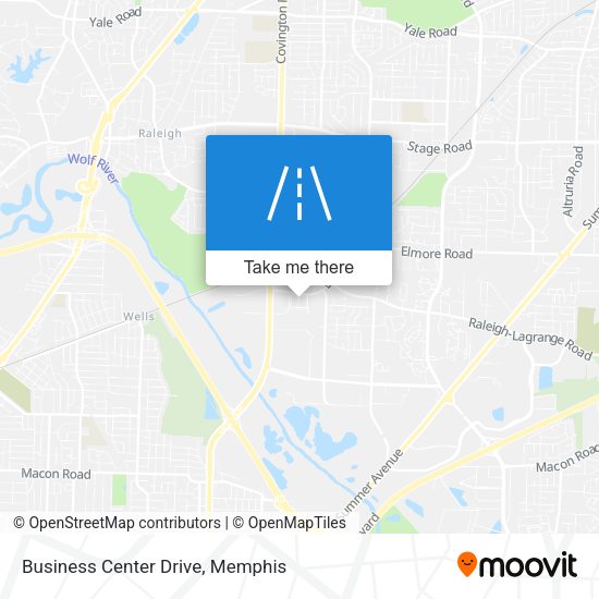 Mapa de Business Center Drive