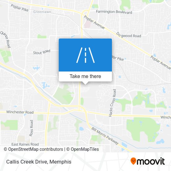 Mapa de Callis Creek Drive