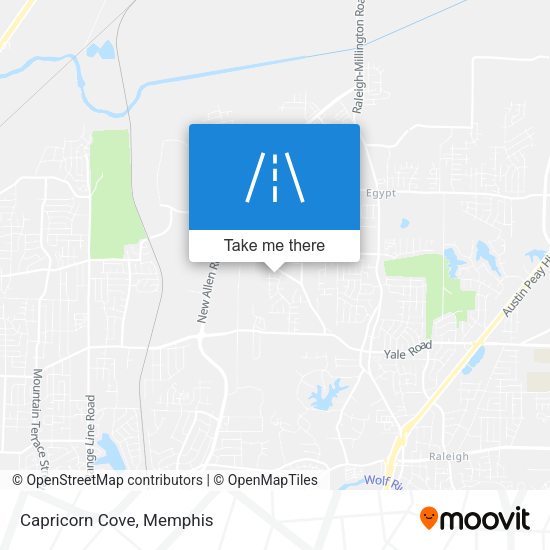 Mapa de Capricorn Cove
