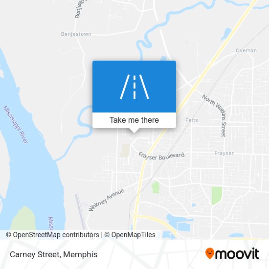 Mapa de Carney Street