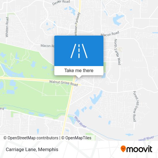 Mapa de Carriage Lane