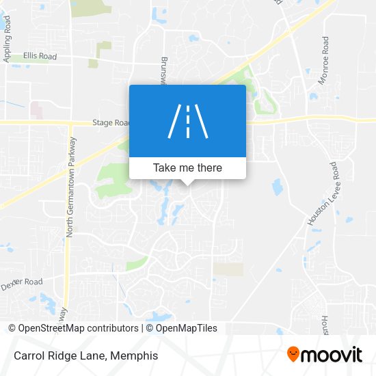 Mapa de Carrol Ridge Lane