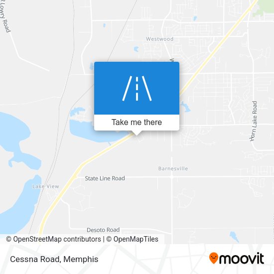 Mapa de Cessna Road