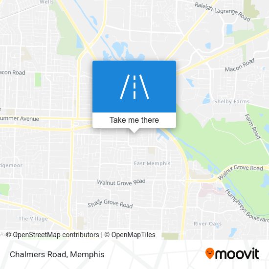 Mapa de Chalmers Road