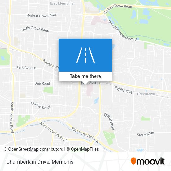 Mapa de Chamberlain Drive