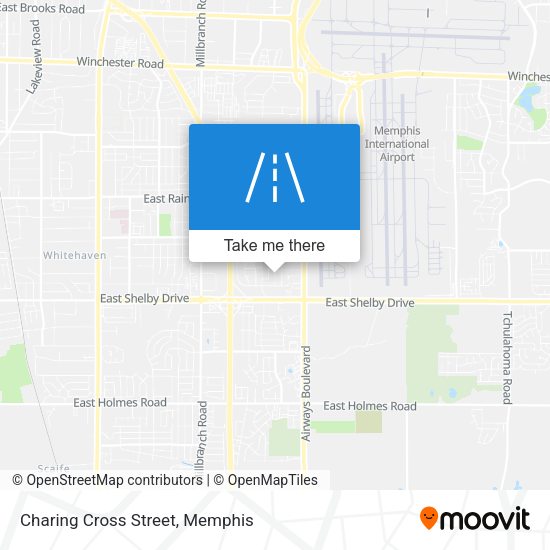 Mapa de Charing Cross Street