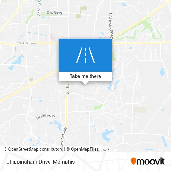 Chippingham Drive map