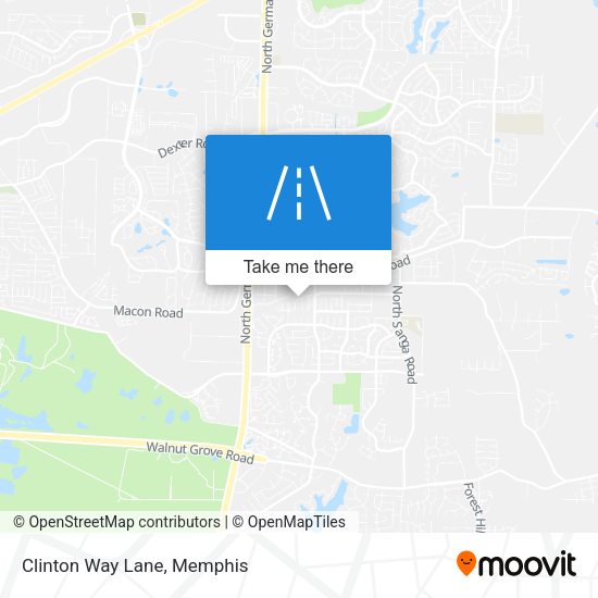 Mapa de Clinton Way Lane