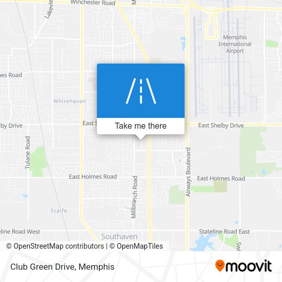 Mapa de Club Green Drive
