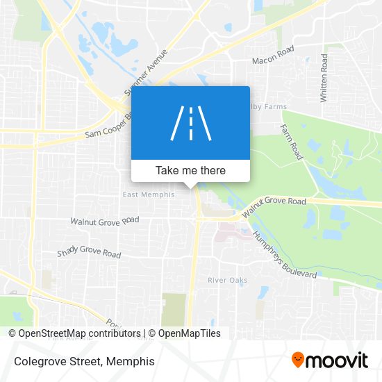 Mapa de Colegrove Street