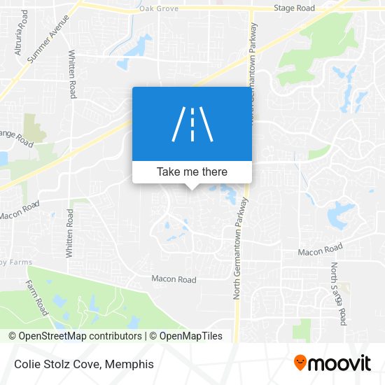 Mapa de Colie Stolz Cove