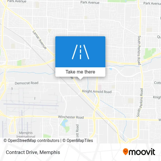 Contract Drive map