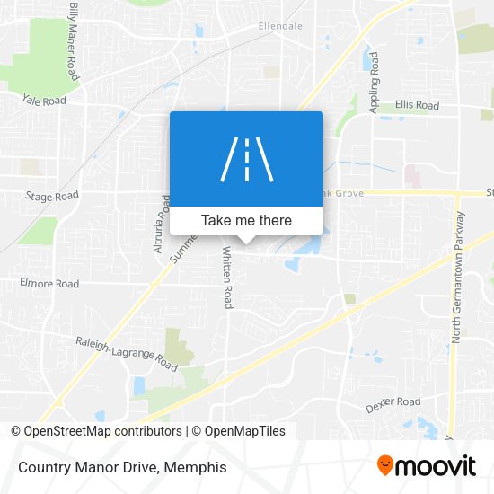 Country Manor Drive map