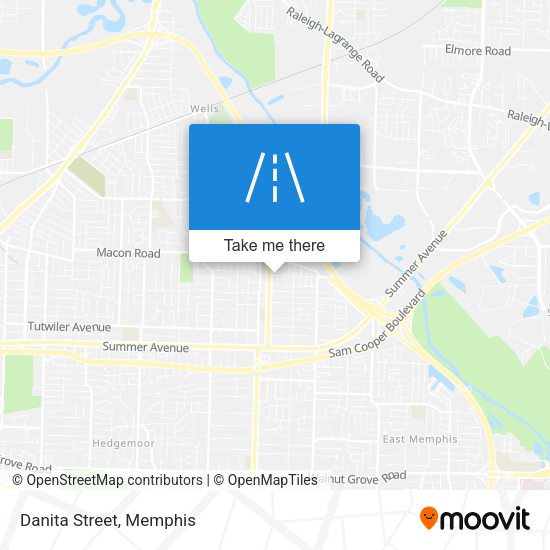 Mapa de Danita Street