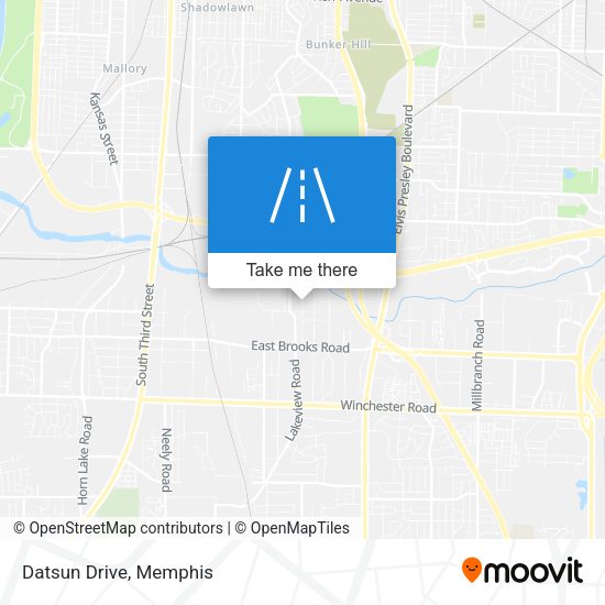 Mapa de Datsun Drive