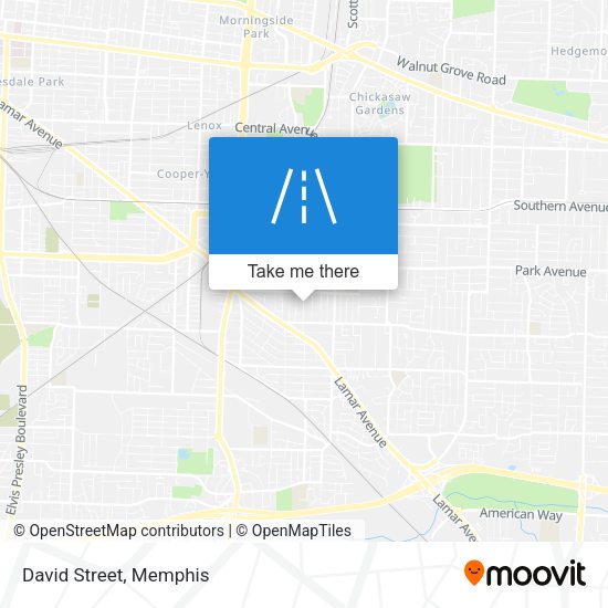 Mapa de David Street