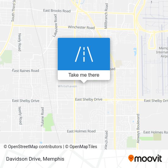 Mapa de Davidson Drive