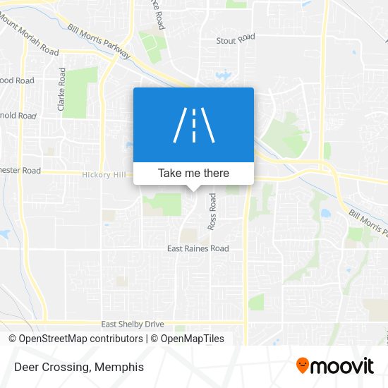 Mapa de Deer Crossing