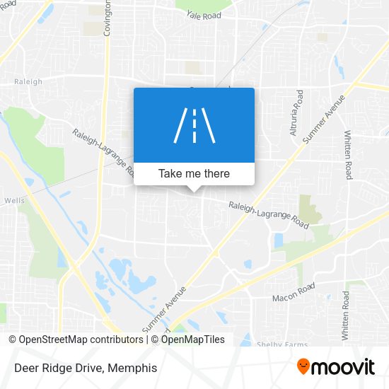 Mapa de Deer Ridge Drive