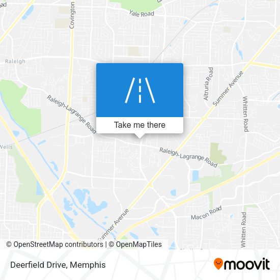Mapa de Deerfield Drive