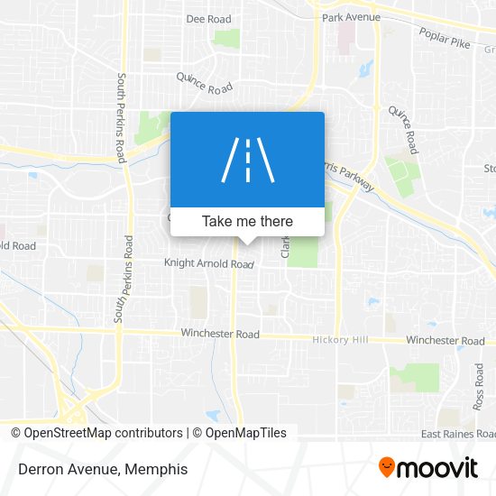 Mapa de Derron Avenue