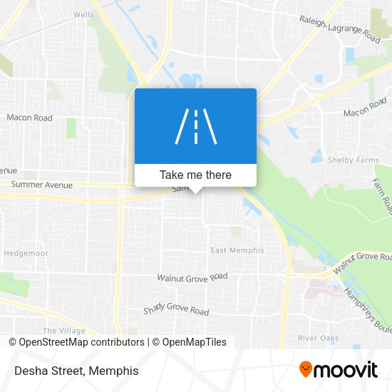 Mapa de Desha Street