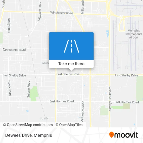 Dewees Drive map