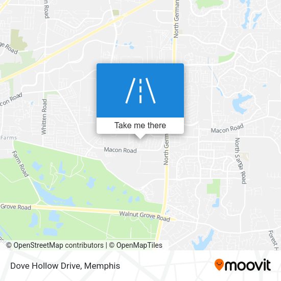 Dove Hollow Drive map