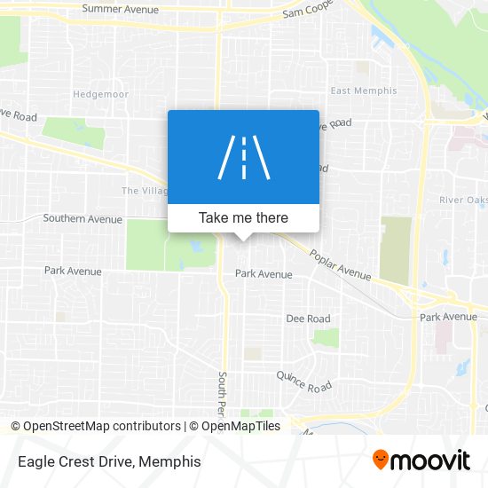 Eagle Crest Drive map