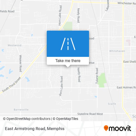 East Armstrong Road map