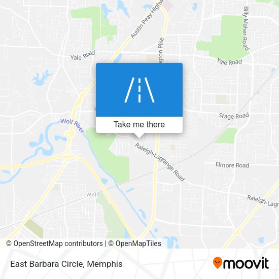 Mapa de East Barbara Circle