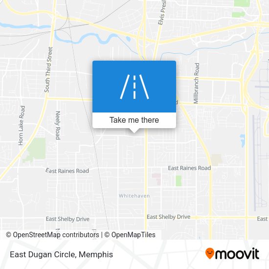 Mapa de East Dugan Circle