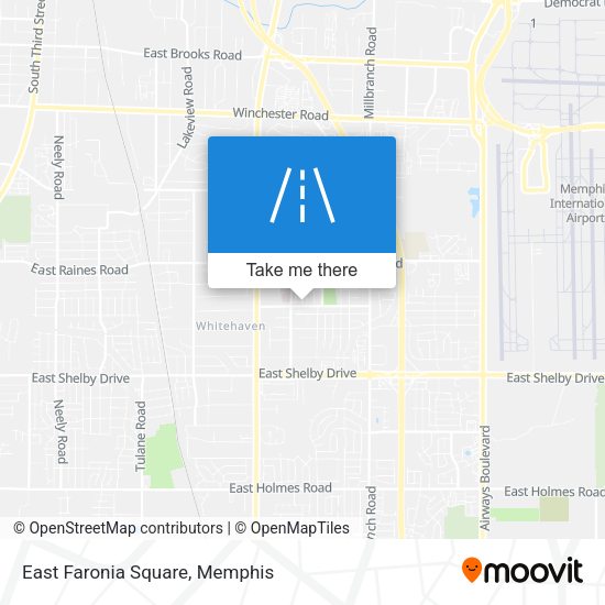 East Faronia Square map