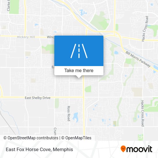 Mapa de East Fox Horse Cove